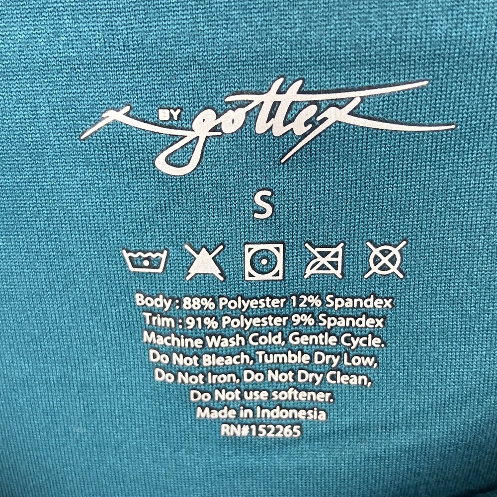 Gottex Skort Tennis Golf Pickleball Skirt Teal NWT - Picture 8 of 10